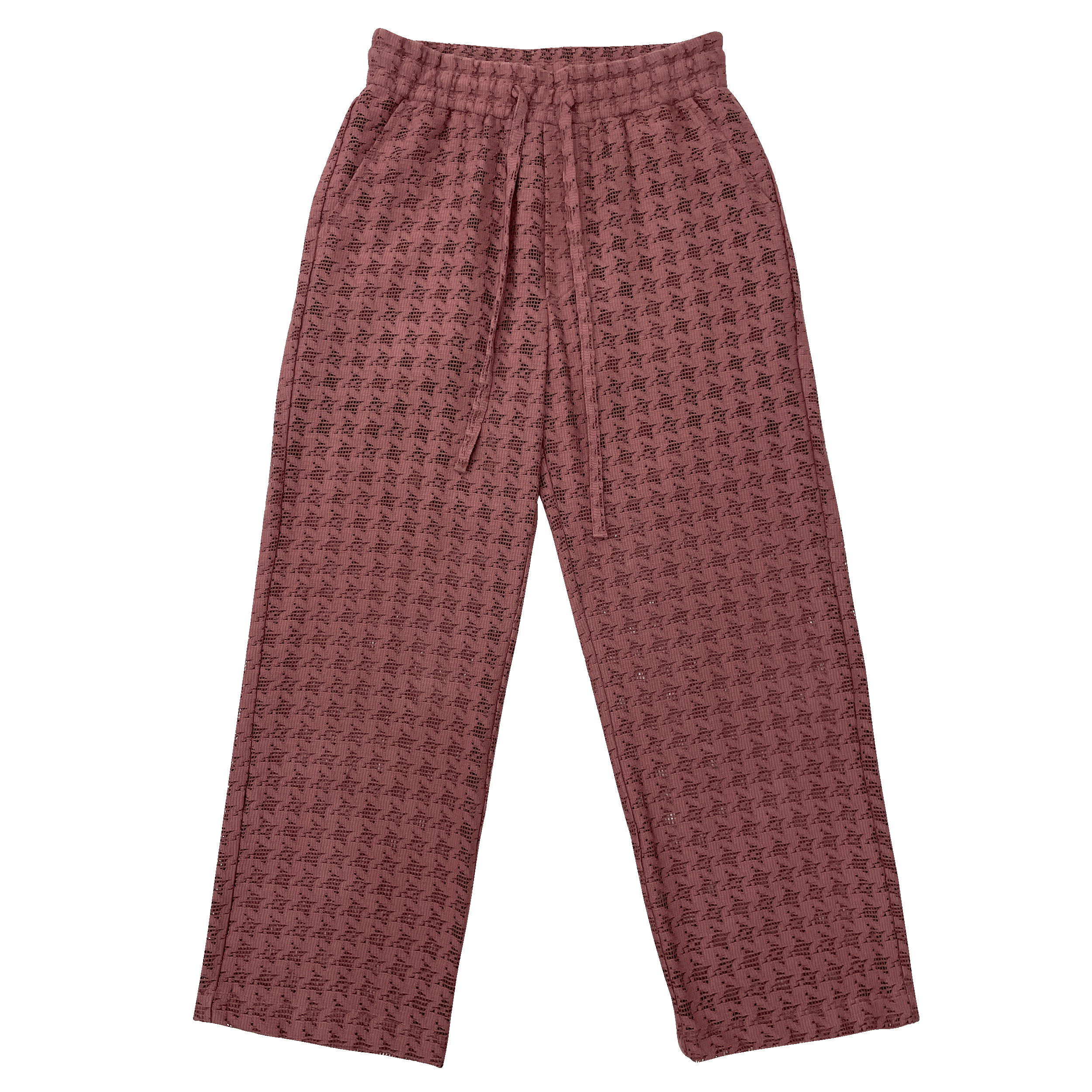 Indy Pink Relax-fit Knit Pants